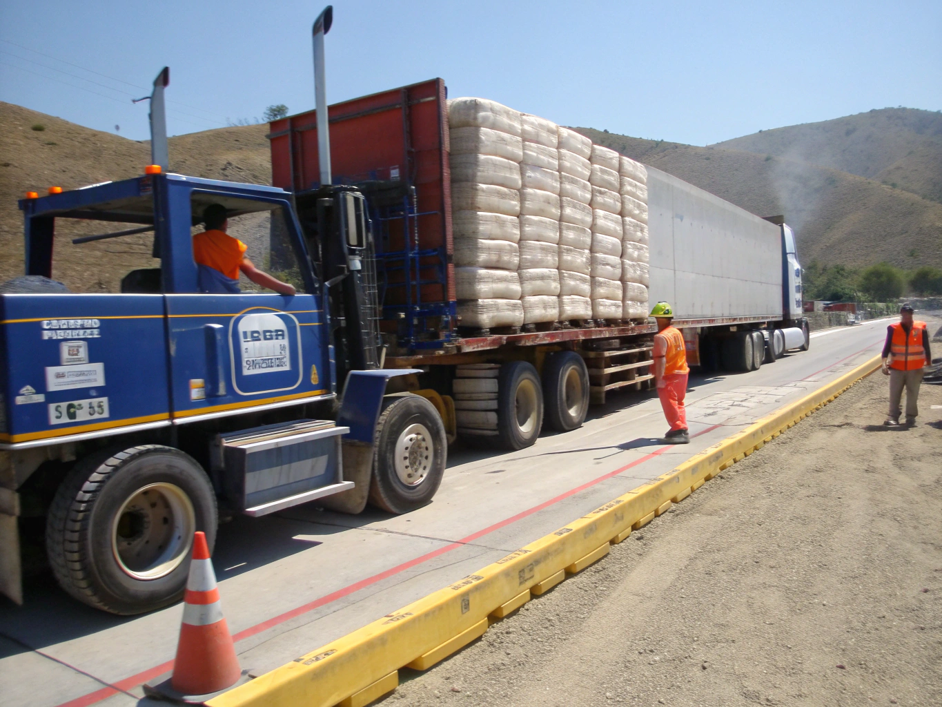 Lumber yard logistics with specialized material handling vehicles